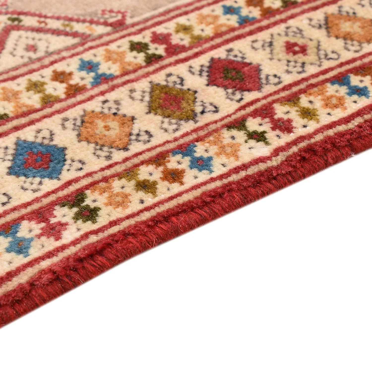 Turkaman Teppich - 78 x 64 cm - rosa - Image 3