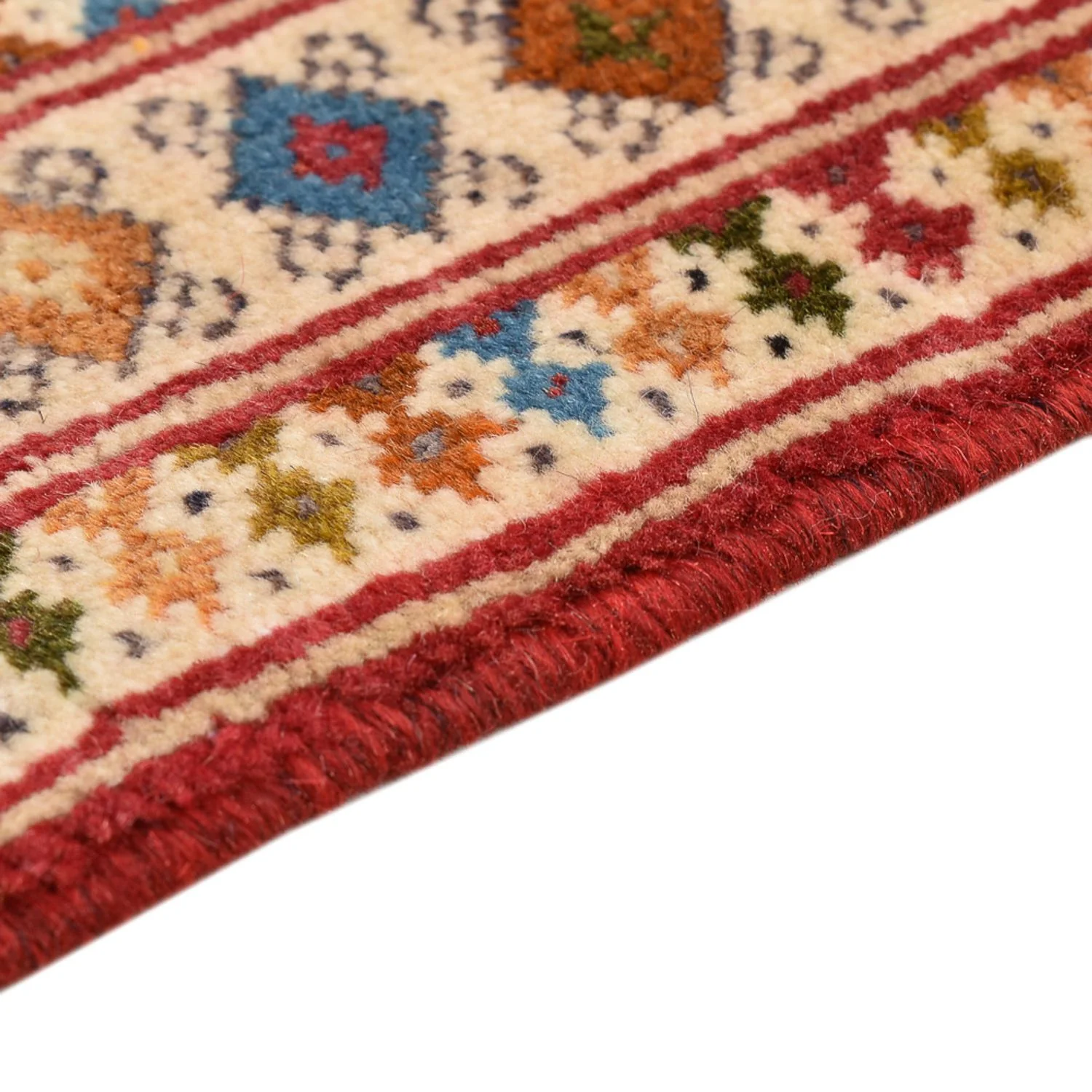 Turkaman Teppich - 79 x 64 cm - rosa - Image 3