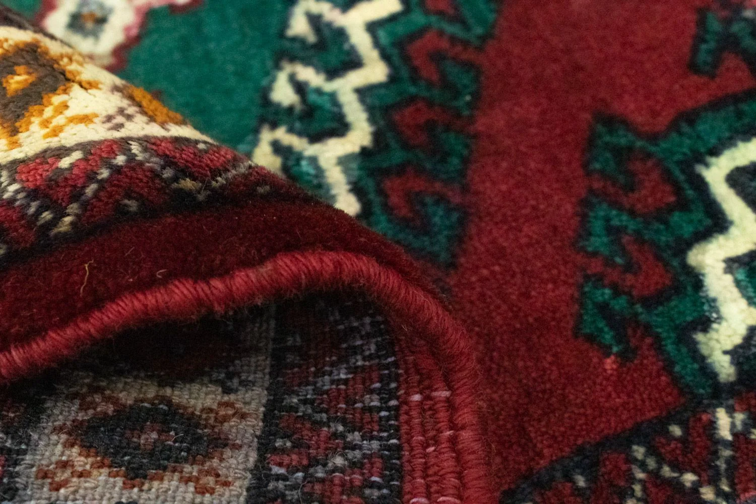 Turkaman Teppich 87x64cm - Orientteppich - Image 4