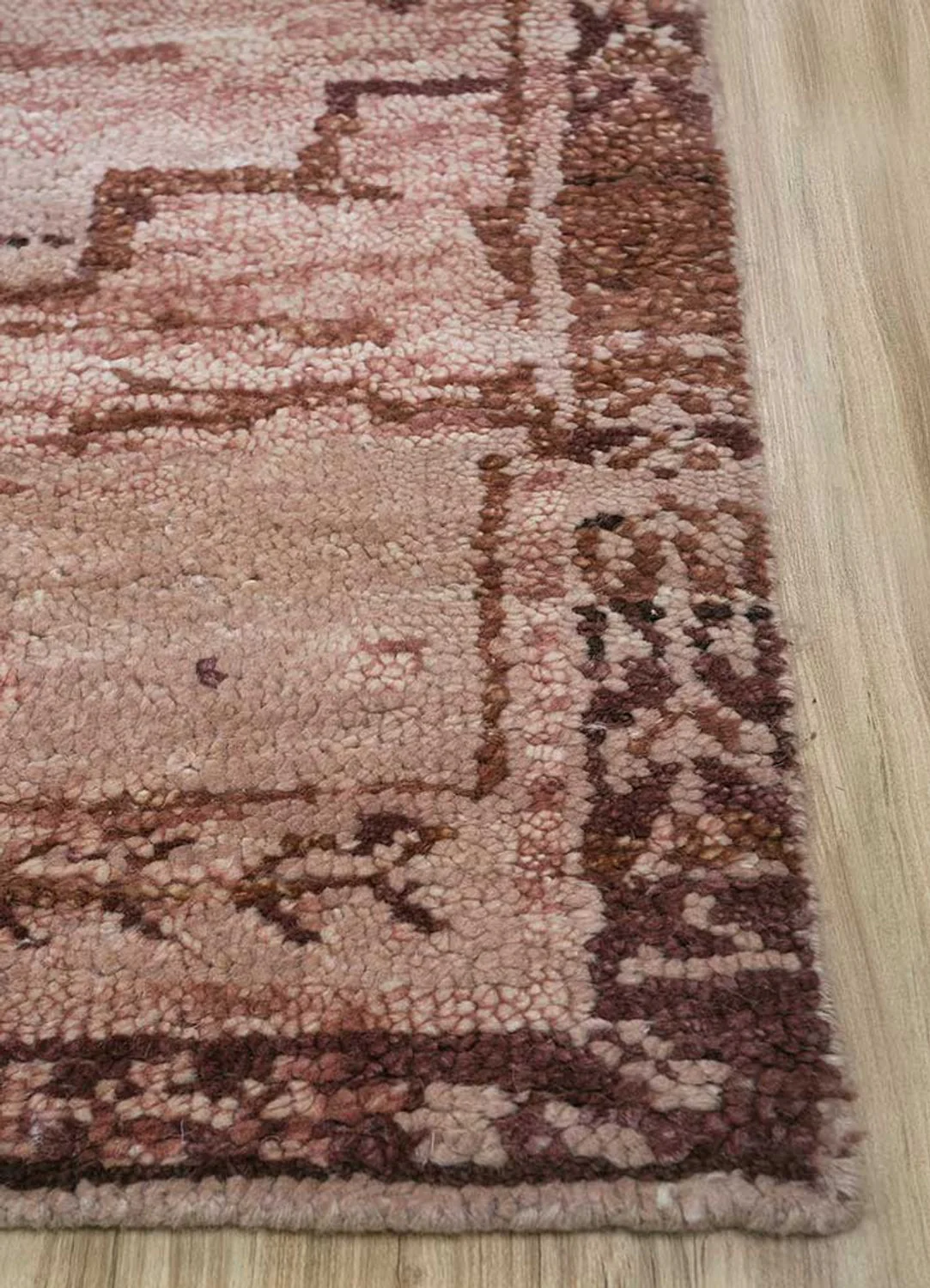 Vintage Teppich - 300 x 240 cm - lachs - Image 3