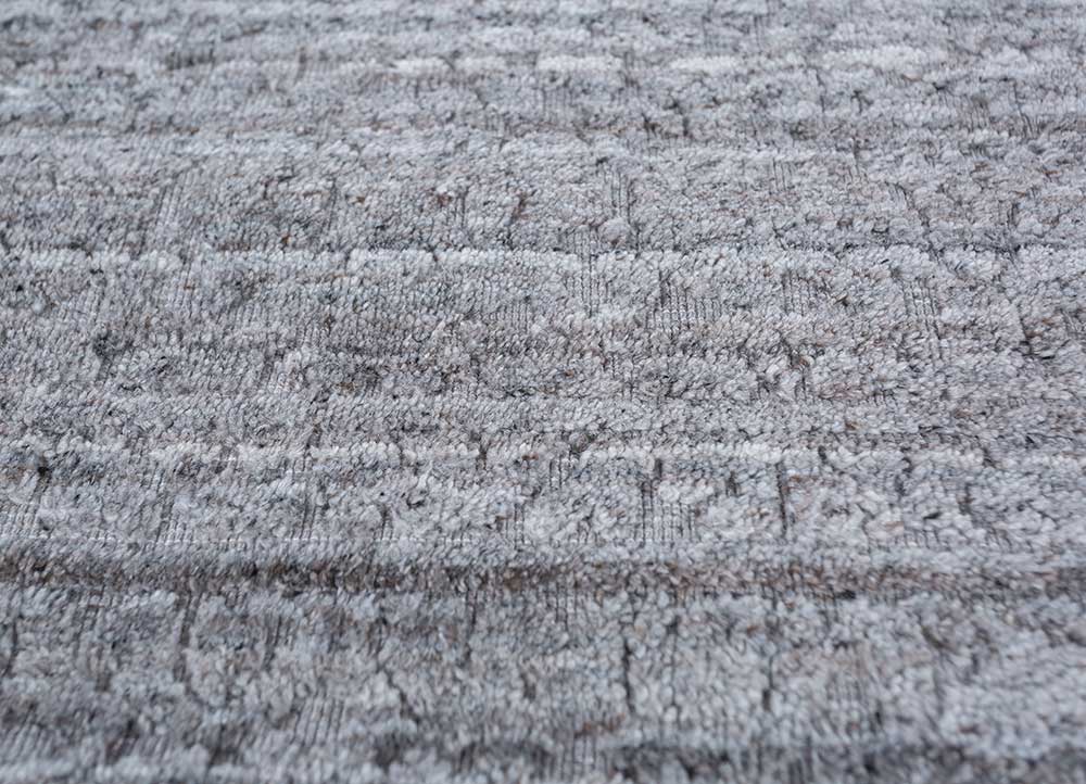 Viskose Teppich - 120 x 75 cm - grau - Image 4