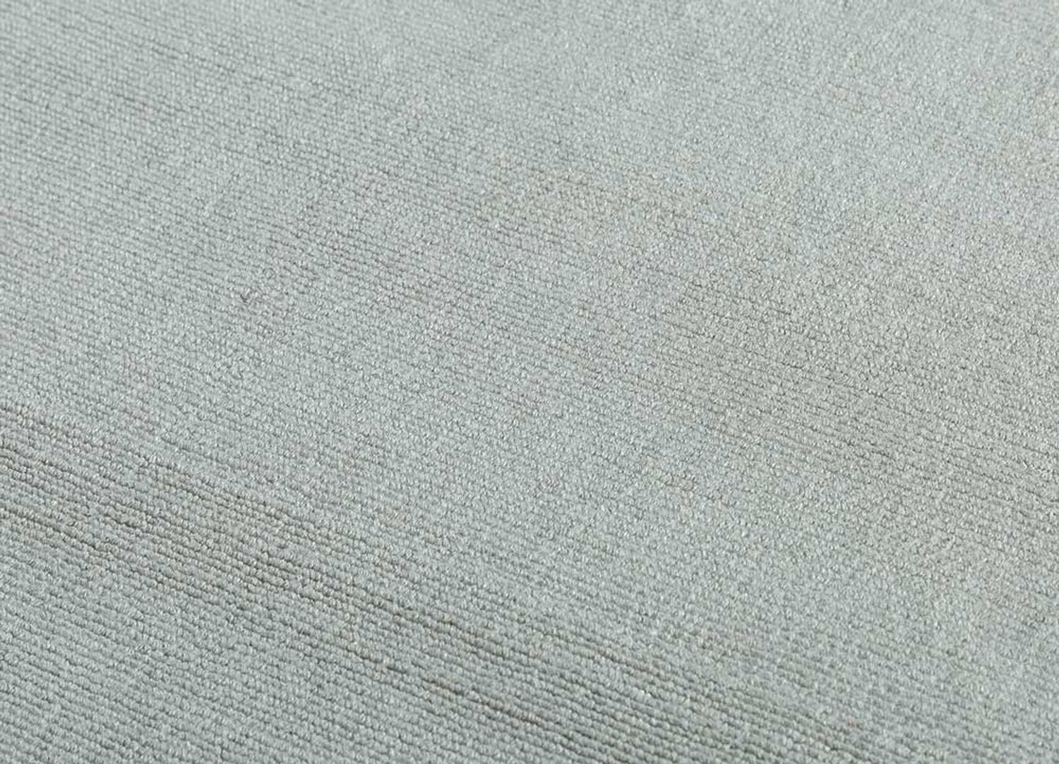 Viskose Teppich - 240 x 150 cm - hellgrau - Image 4