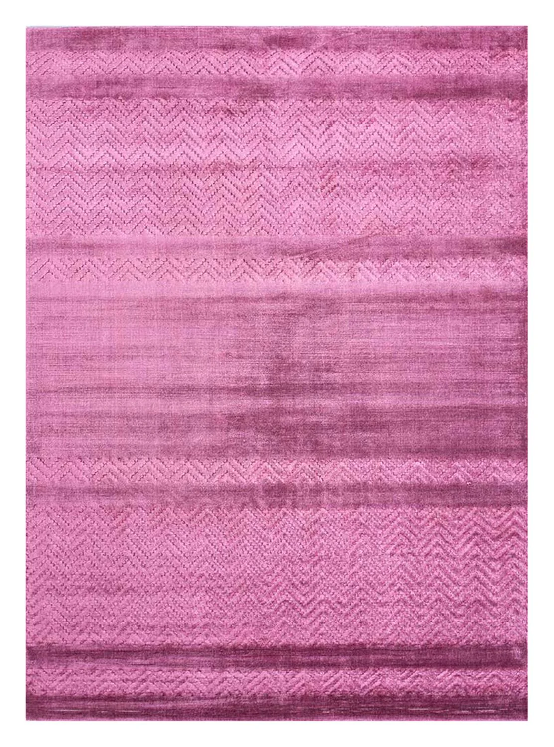 Viskose Teppich - 240 x 150 cm - lila