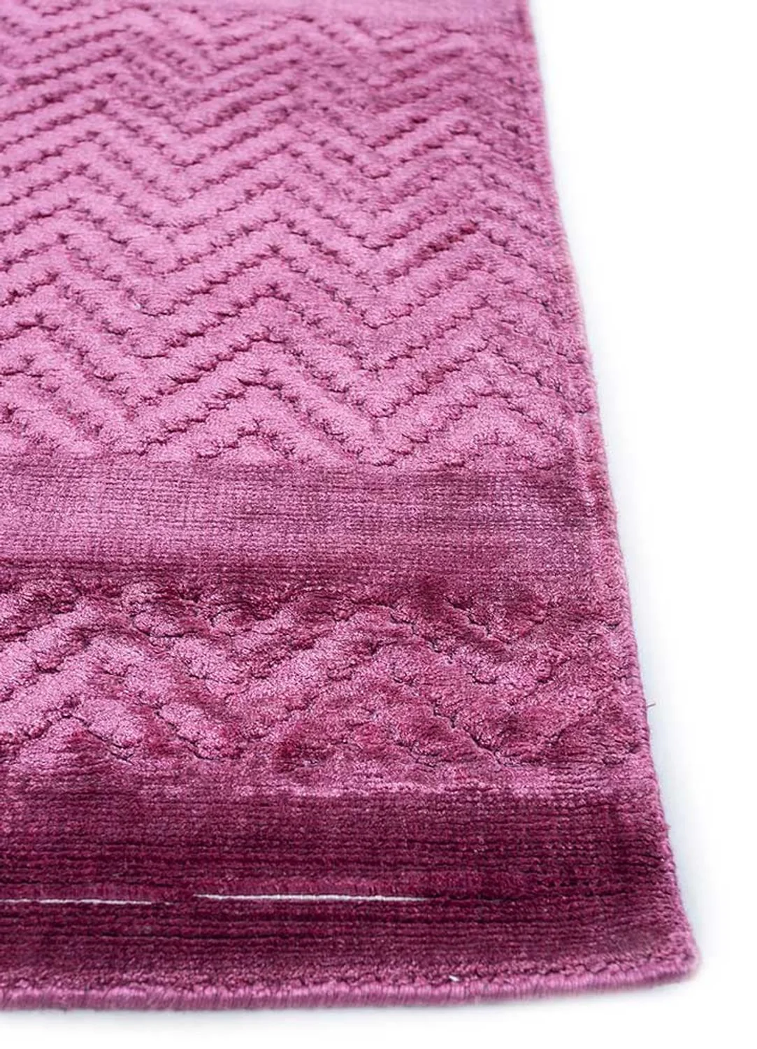 Viskose Teppich - 240 x 150 cm - lila - Image 3