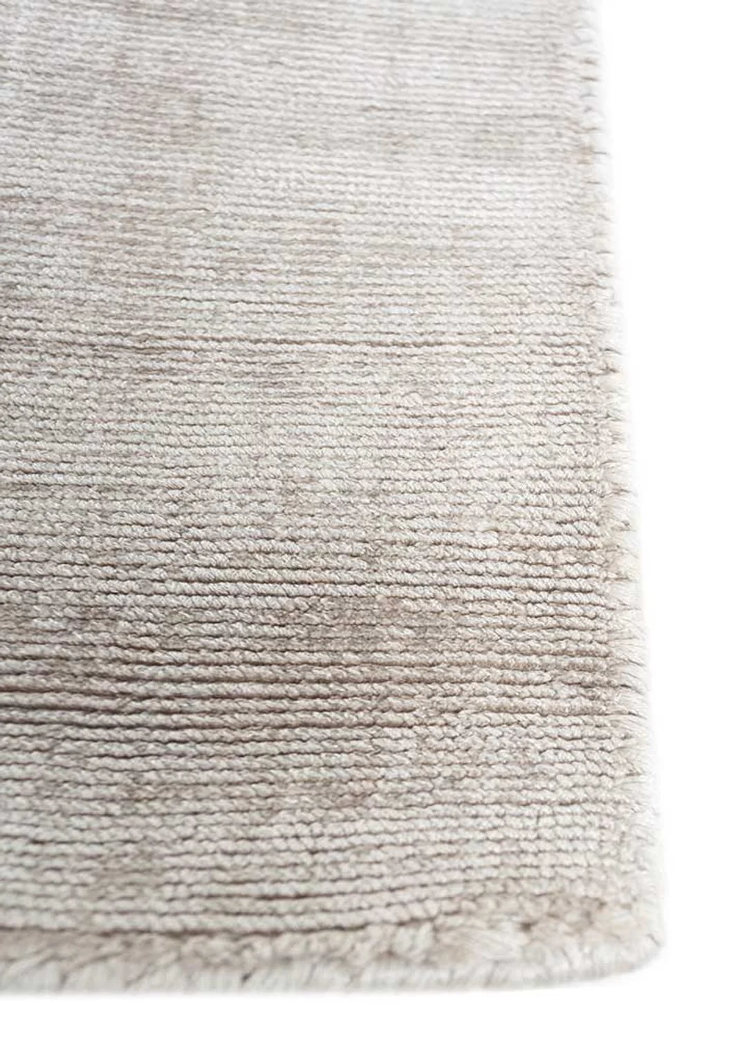 Viskose Teppich - 270 x 180 cm - hellgrau - Image 3