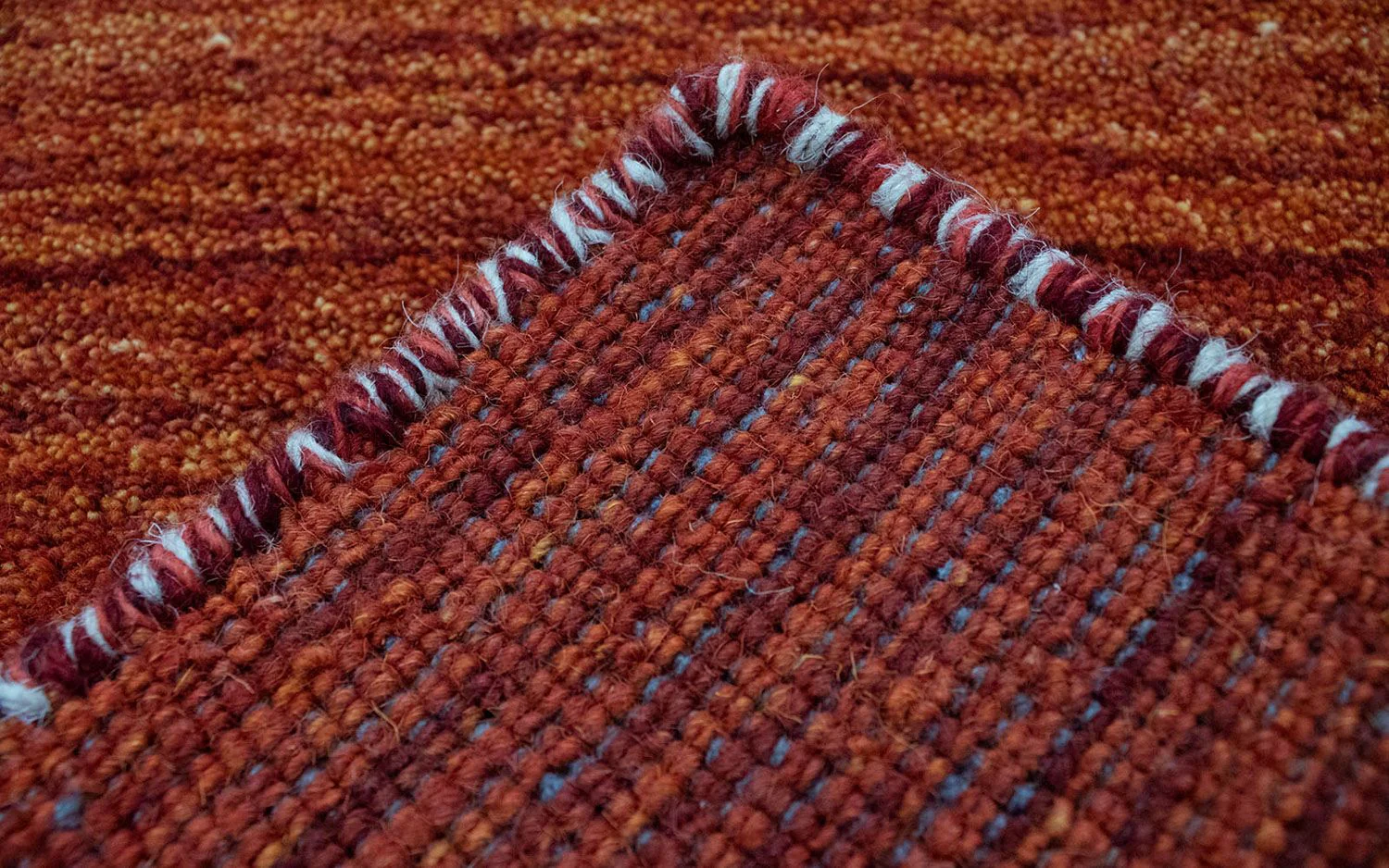 Wollteppich 112 x 60 cm Teppichbrücke - Image 3