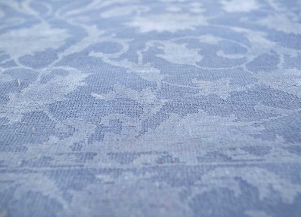 Wollteppich - 150 x 75 cm - seeblau - Image 4