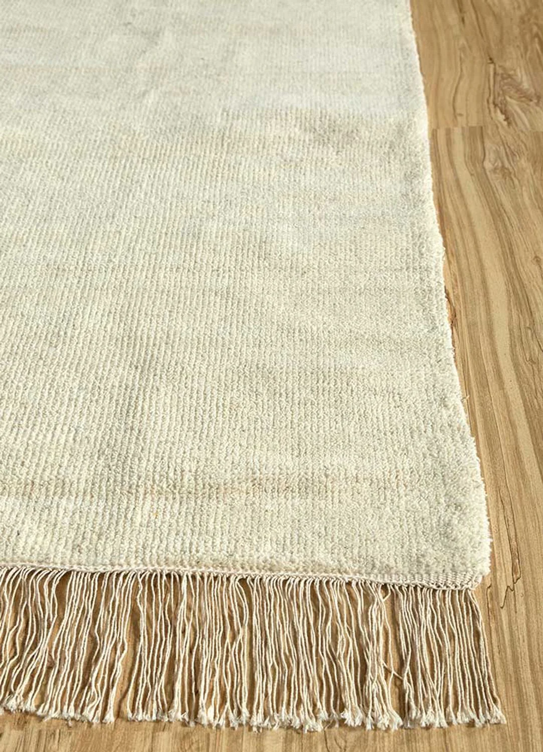 Wollteppich - 150 x 90 cm - sand - Image 3