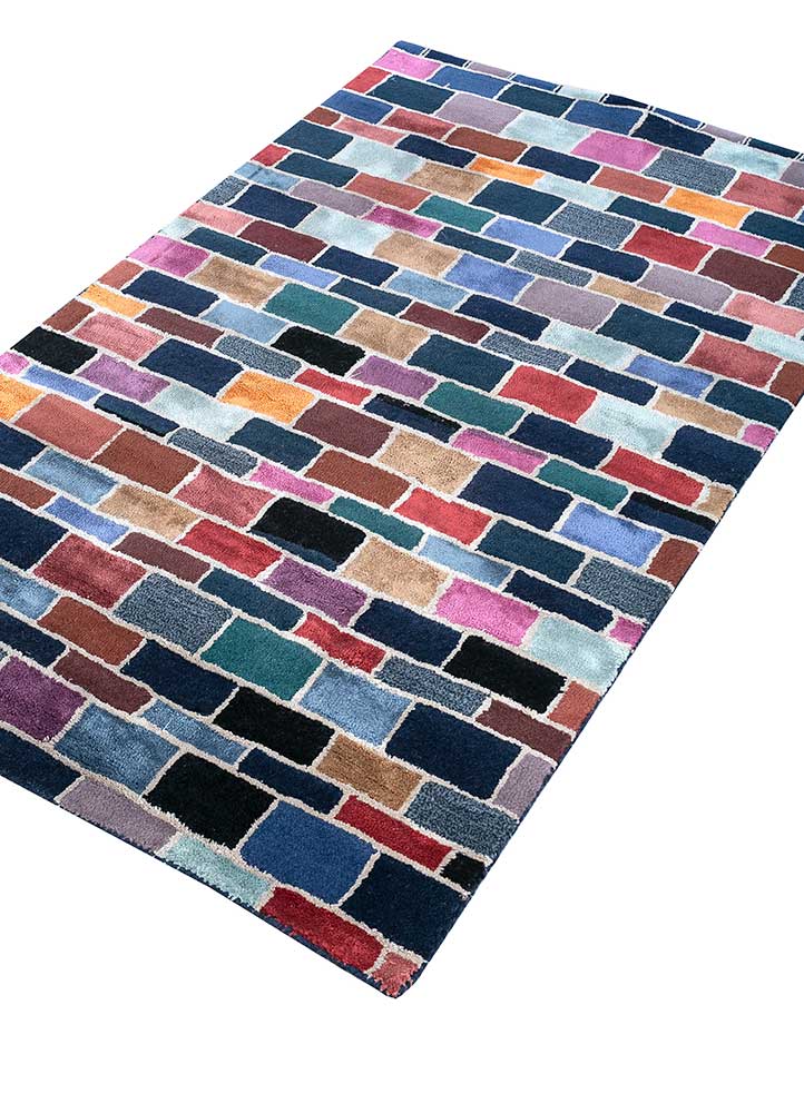 Wollteppich - 165 x 105 cm - mehrfarbig - Image 2