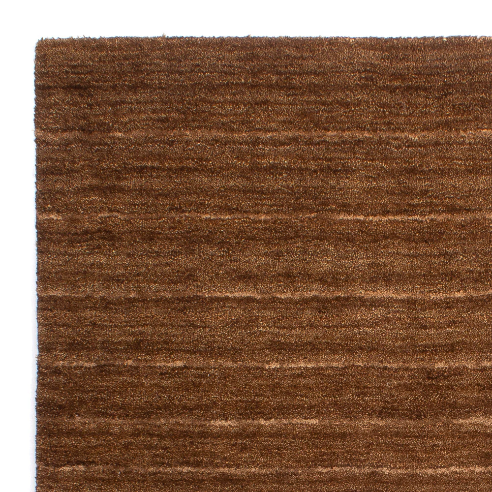 Wollteppich - 194 x 135 cm - braun - Image 3