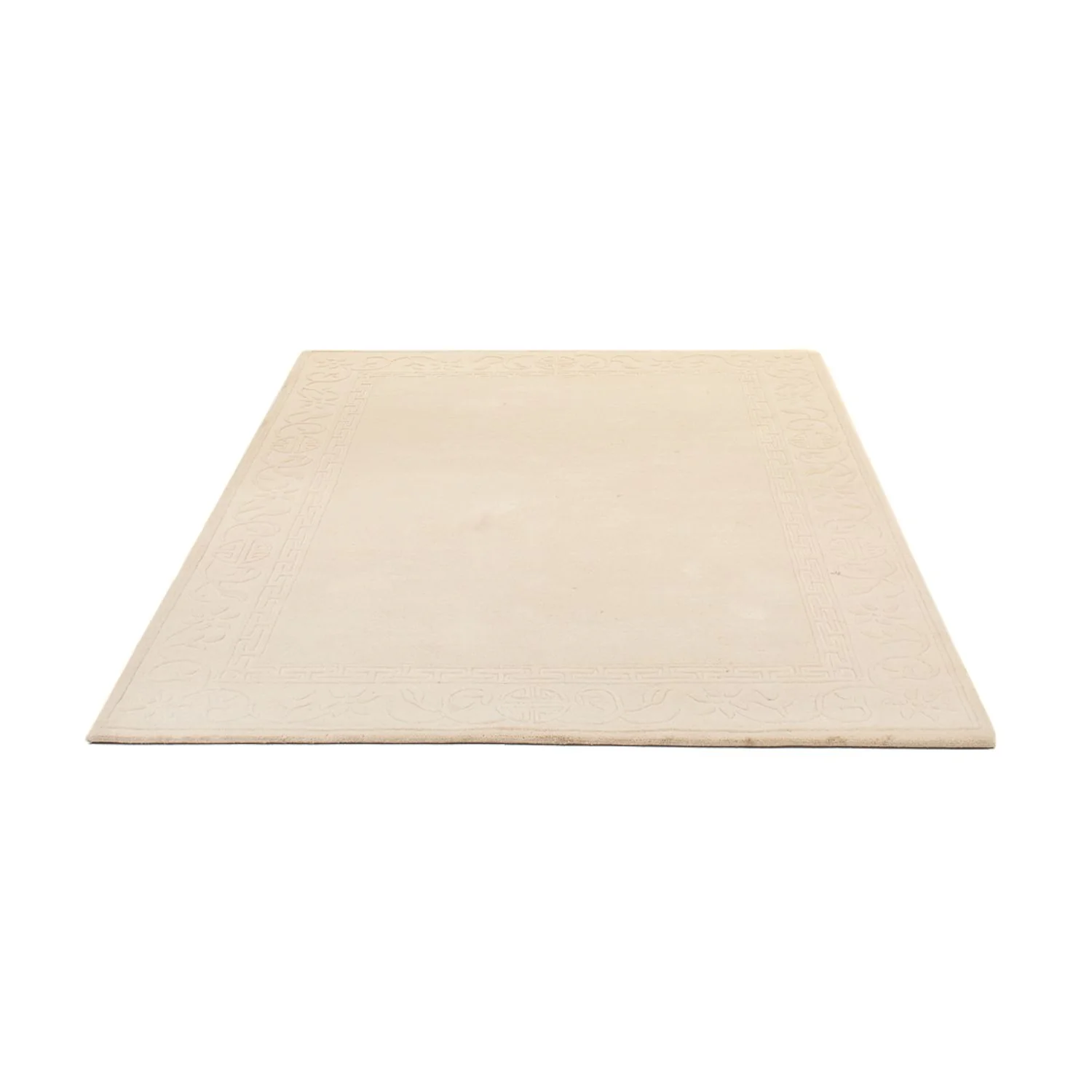 Wollteppich - 201 x 144 cm - beige - Image 5