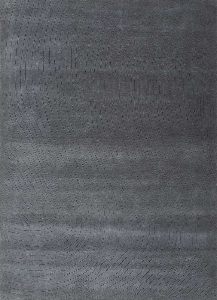 Wollteppich - 233 x 165 cm - dunkelgrau - Image 5
