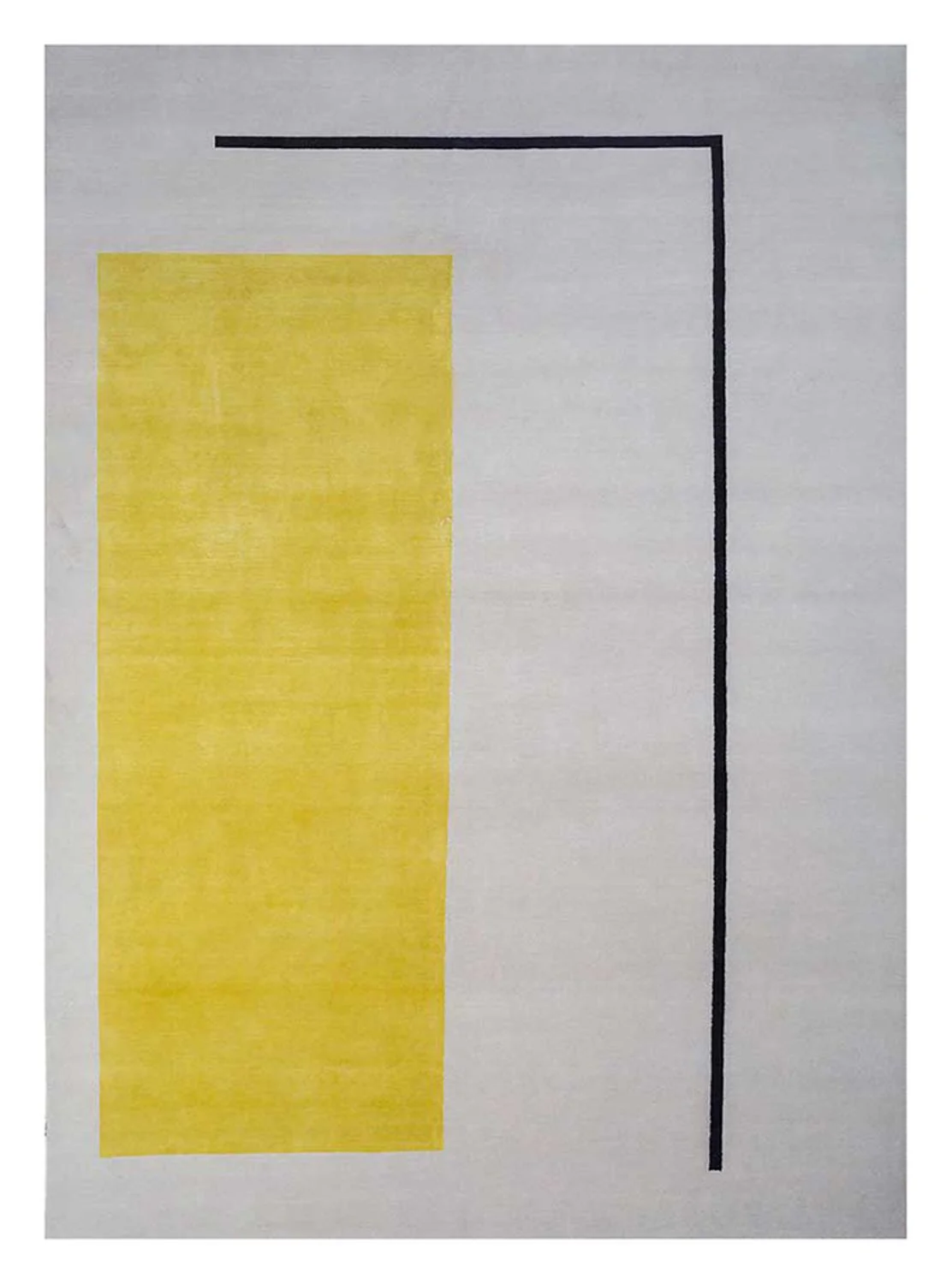 Wollteppich - 240 x 150 cm - dunkelgrau