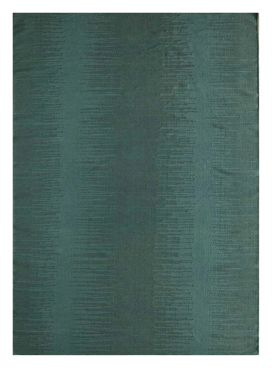 Wollteppich - 240 x 150 cm - dunkelgrün