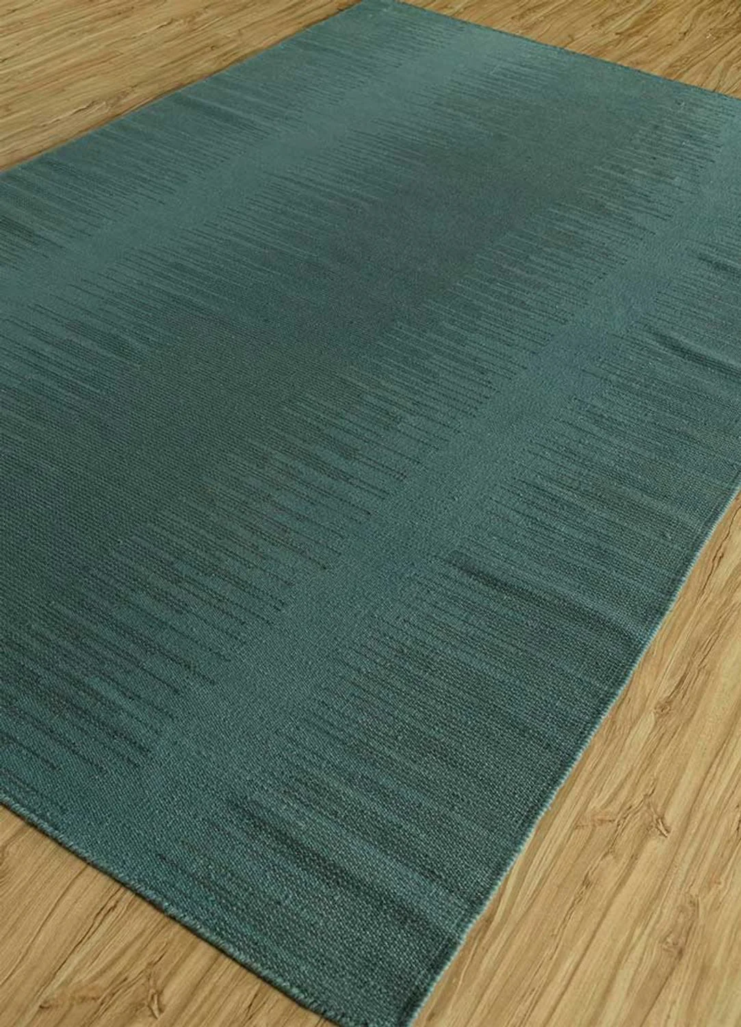 Wollteppich - 240 x 150 cm - dunkelgrün - Image 2
