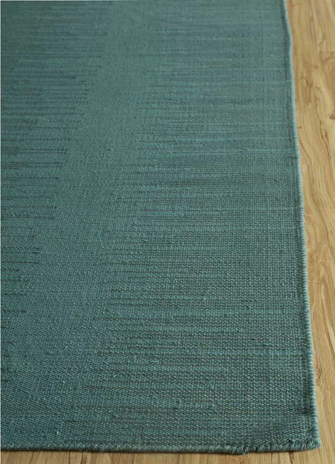 Wollteppich - 240 x 150 cm - dunkelgrün - Image 3
