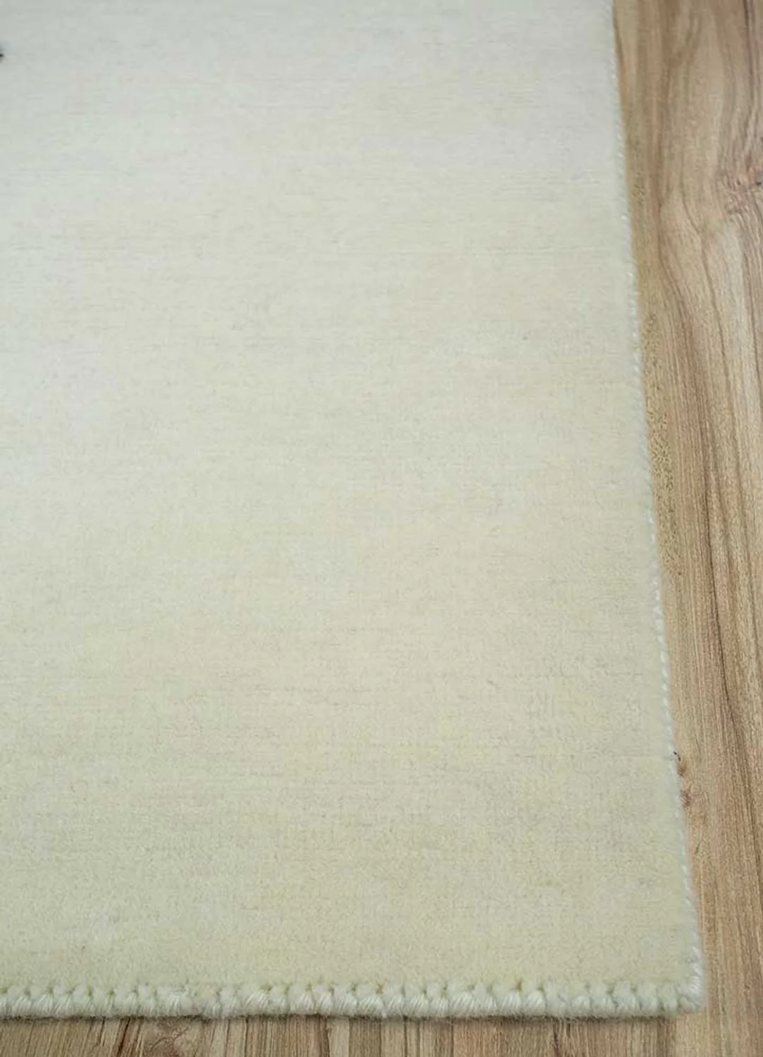 Wollteppich - 240 x 150 cm - hellgrau - Image 3