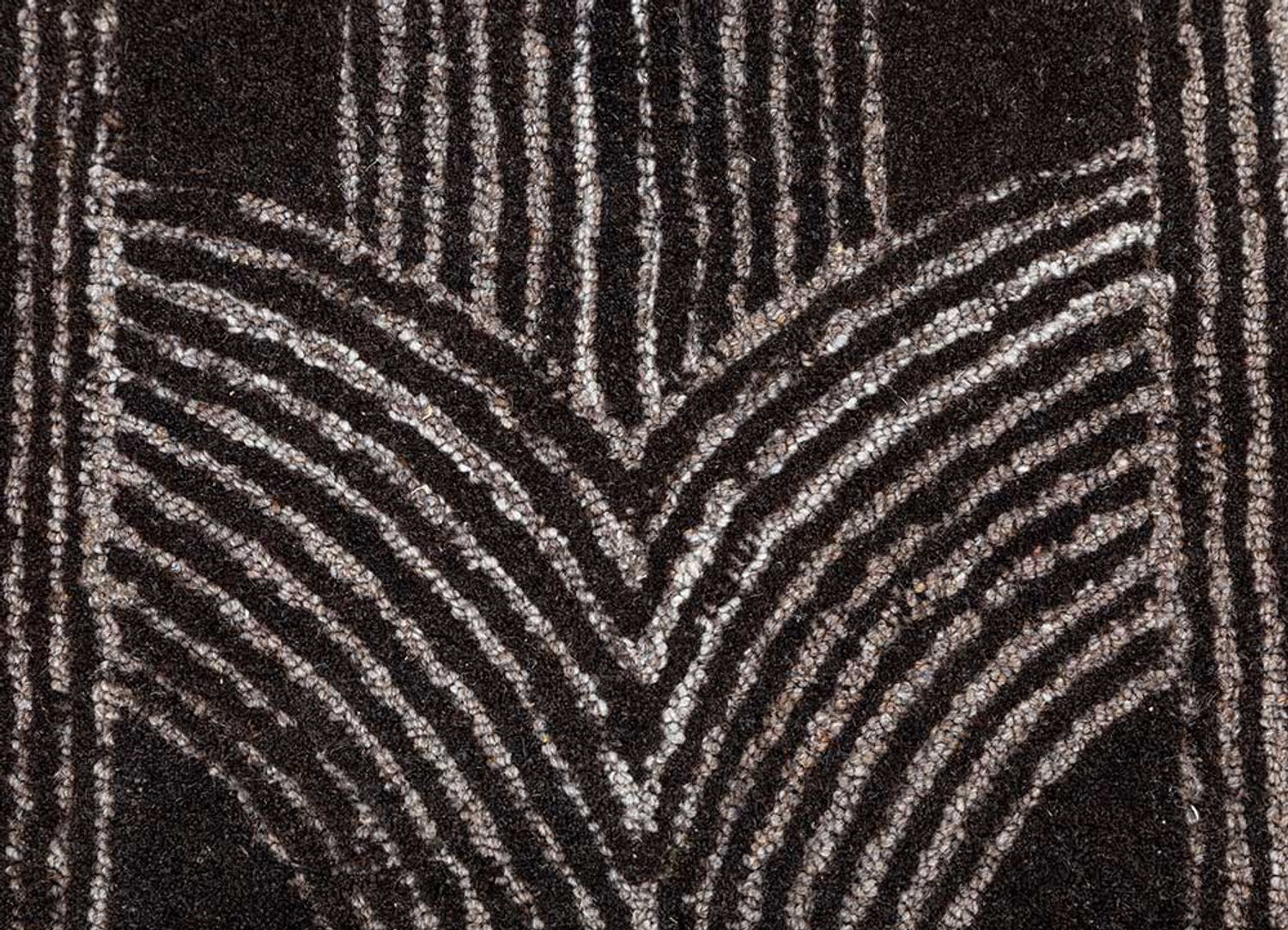 Wollteppich - 240 x 150 cm - taupe - Image 4