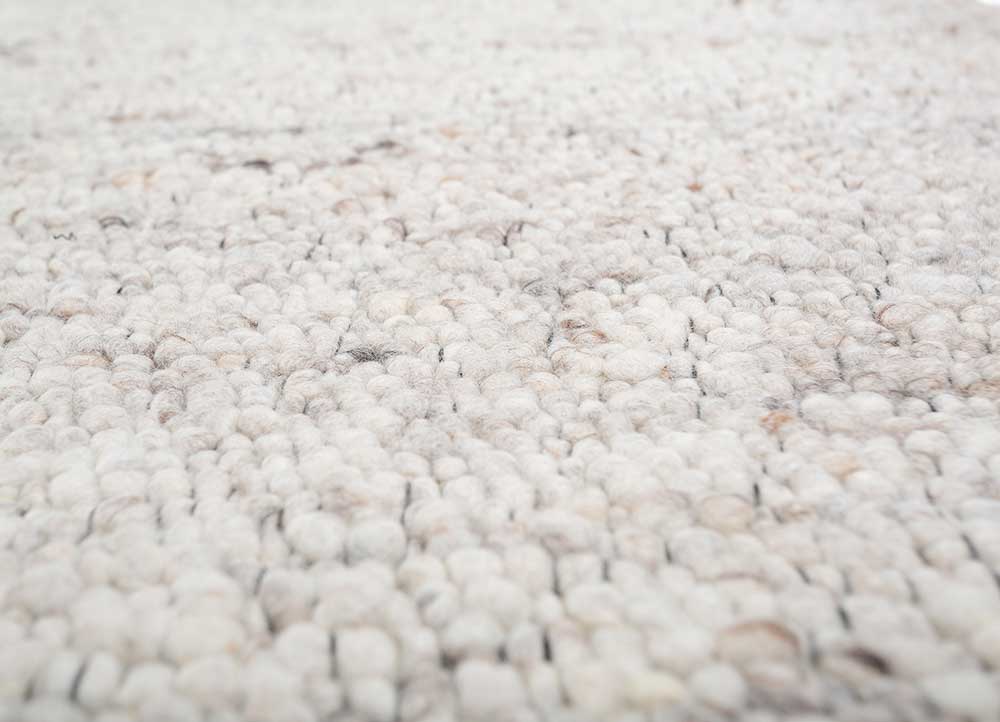 Wollteppich - 240 x 180 cm - creme - Image 4