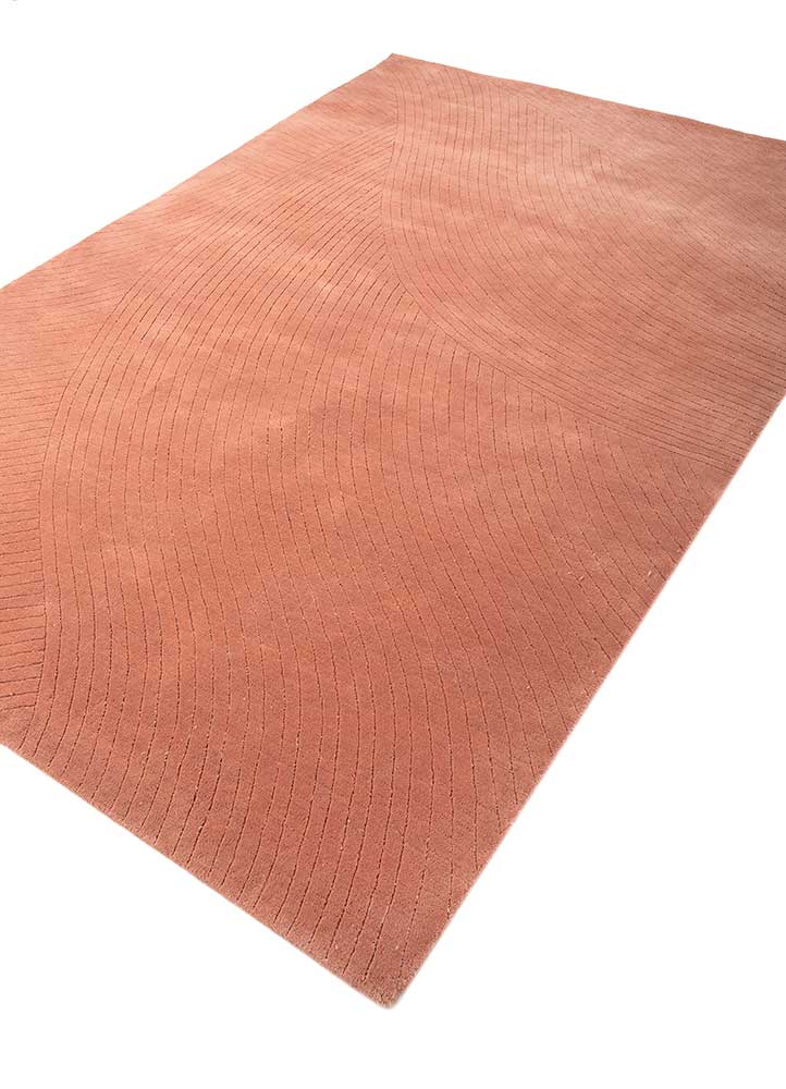 Wollteppich - 242 x 163 cm - orange - Image 2