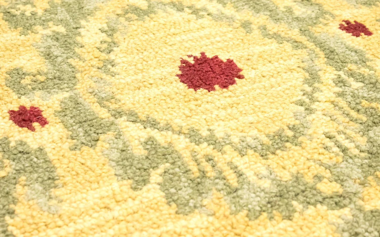 Wollteppich 243 x 152 cm Wohnzimmer Teppich - Image 2