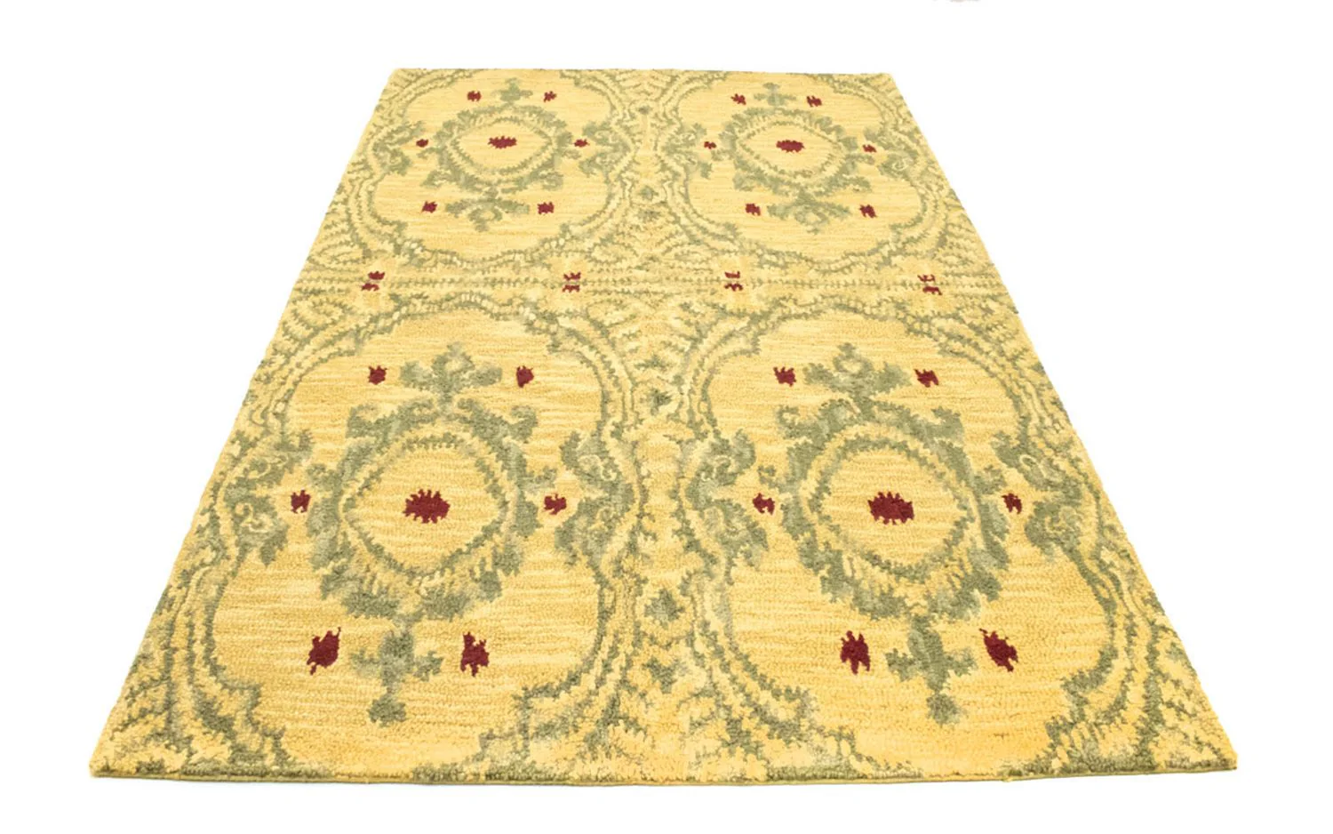 Wollteppich 243 x 152 cm Wohnzimmer Teppich - Image 5
