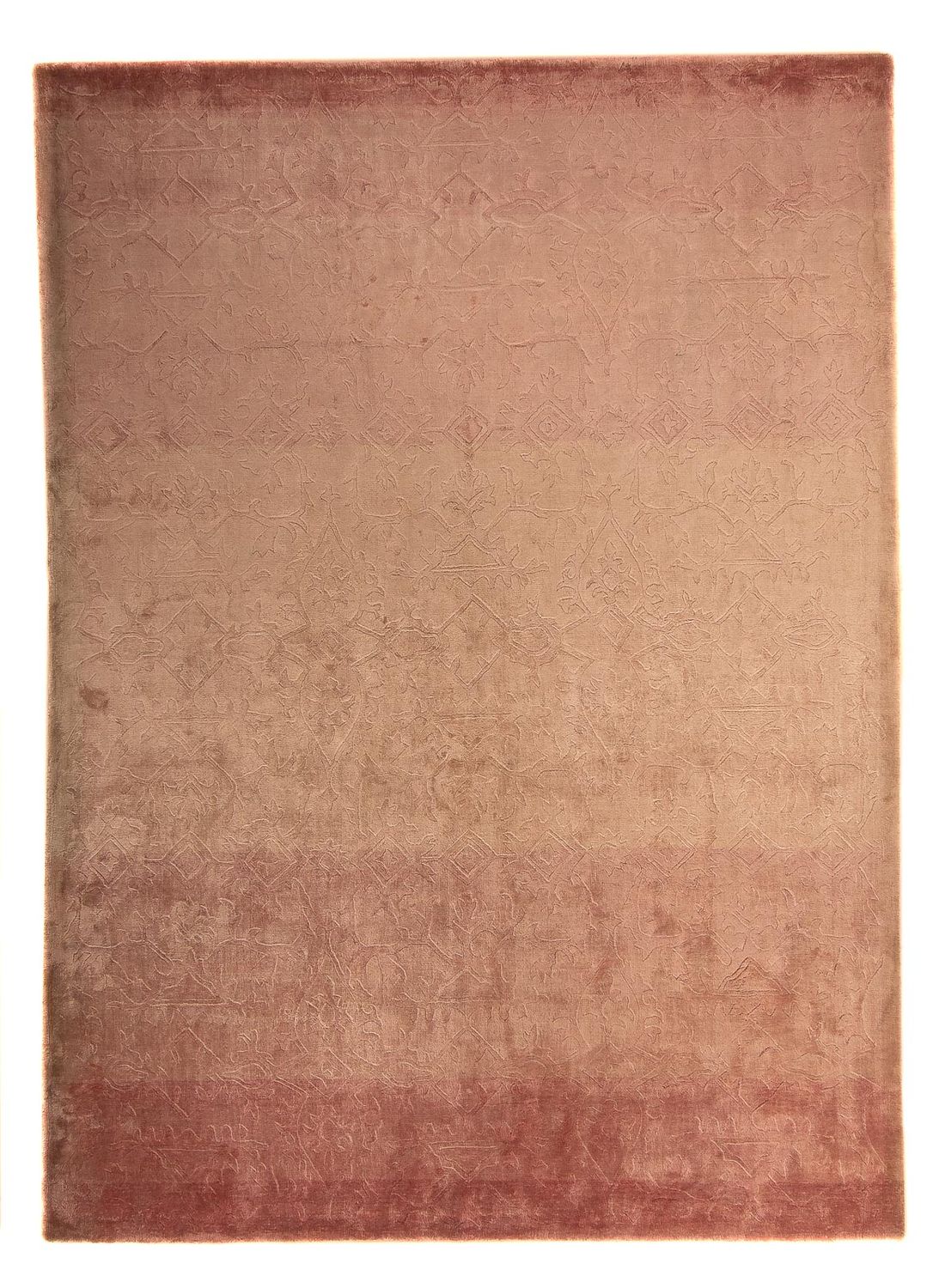 Wollteppich 245 x 178 cm Wohnzimmer Teppich