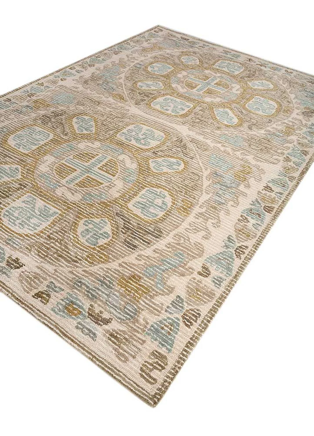 Wollteppich - 270 x 180 cm - beige - Image 2