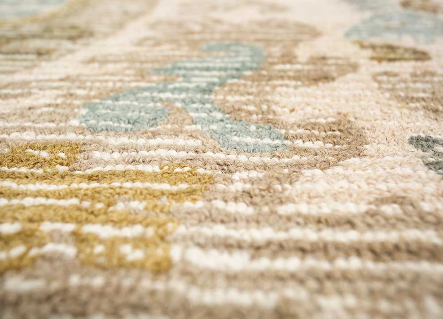 Wollteppich - 270 x 180 cm - beige - Image 4
