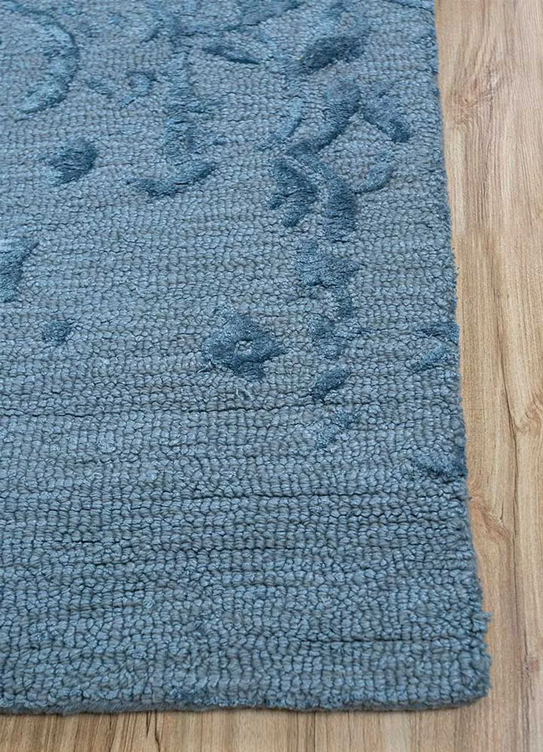 Wollteppich - 270 x 180 cm - blau - Image 3