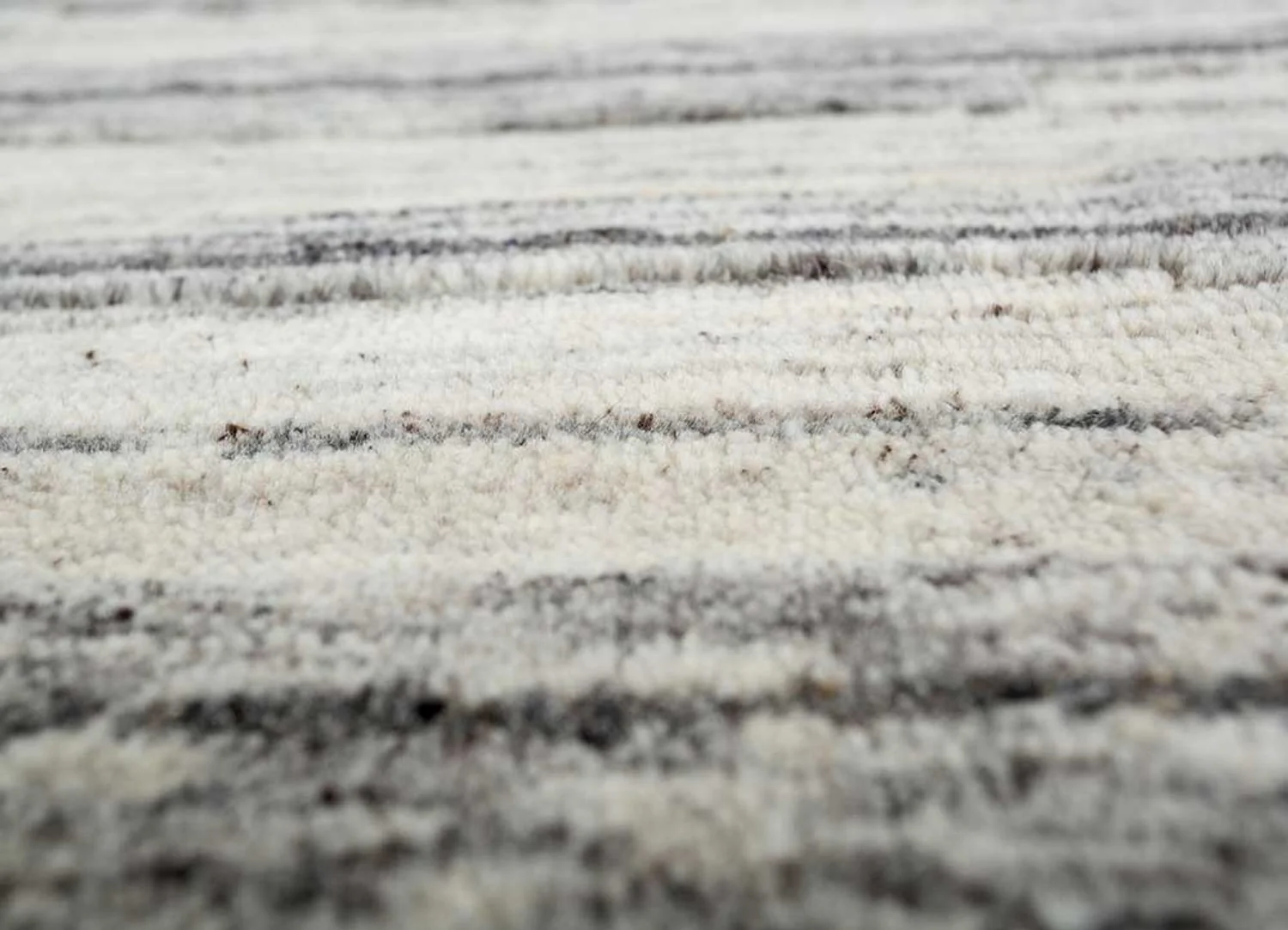 Wollteppich - 270 x 180 cm - creme - Image 4