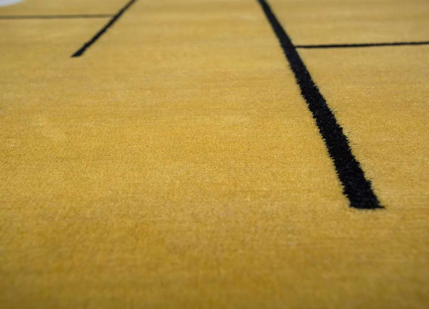 Wollteppich - 270 x 180 cm - gold - Image 4