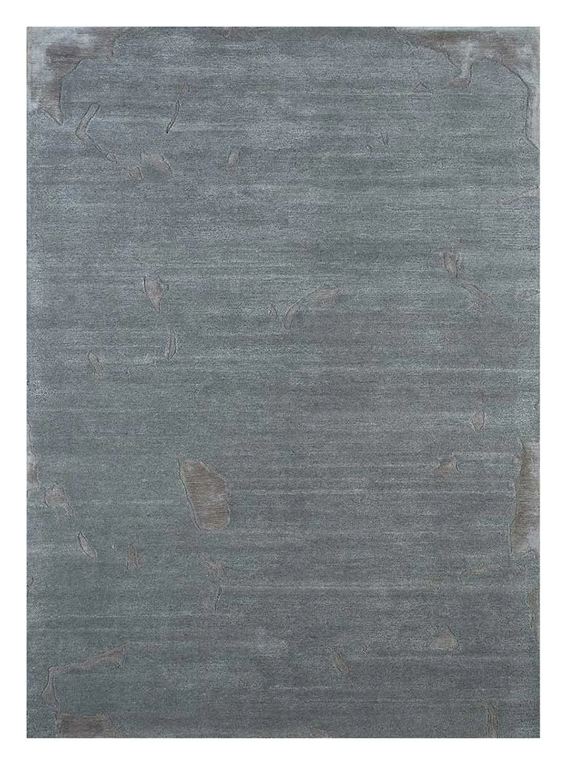 Wollteppich - 270 x 180 cm - grau
