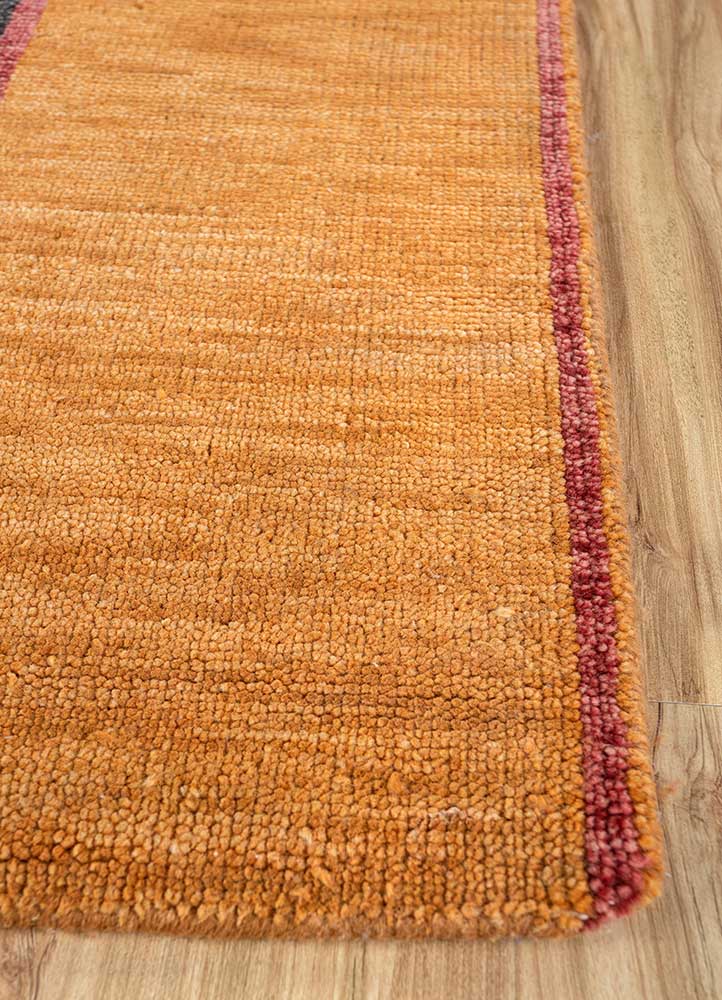 Wollteppich - 270 x 180 cm - orange - Image 3