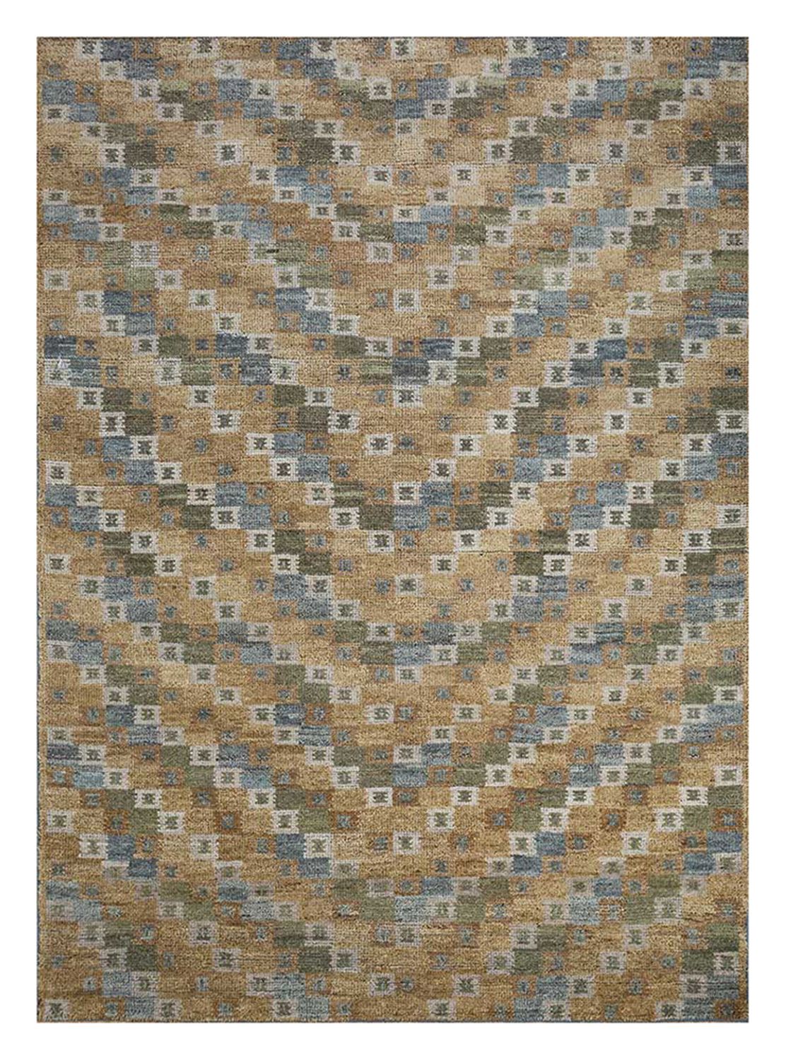 Wollteppich - 270 x 180 cm - orange