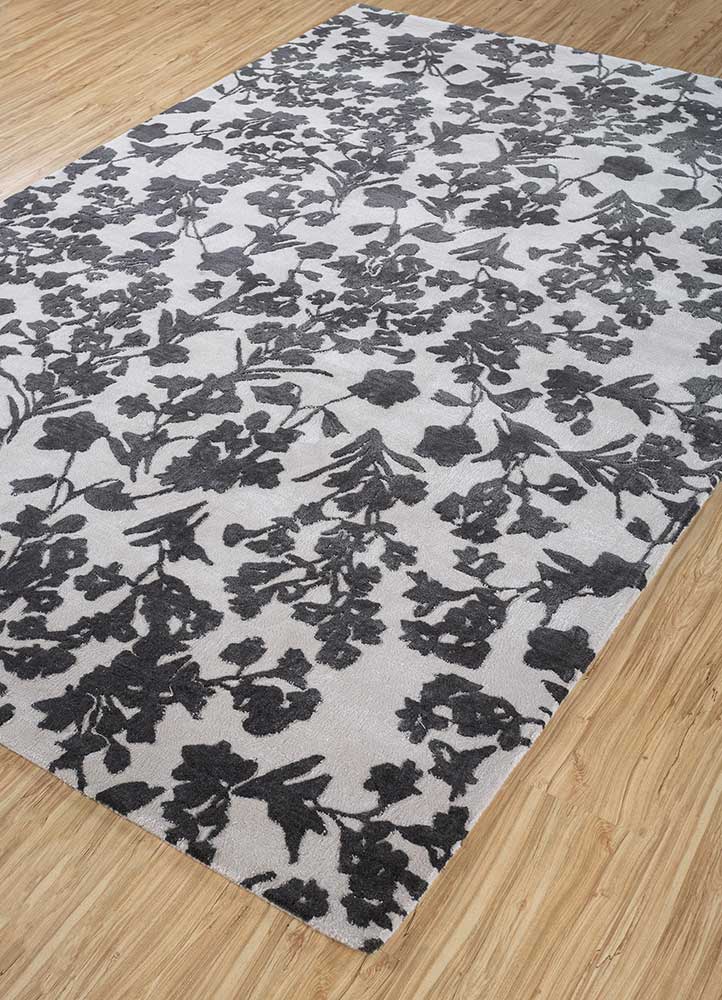 Wollteppich - 270 x 180 cm - schwarz-weiß - Image 2