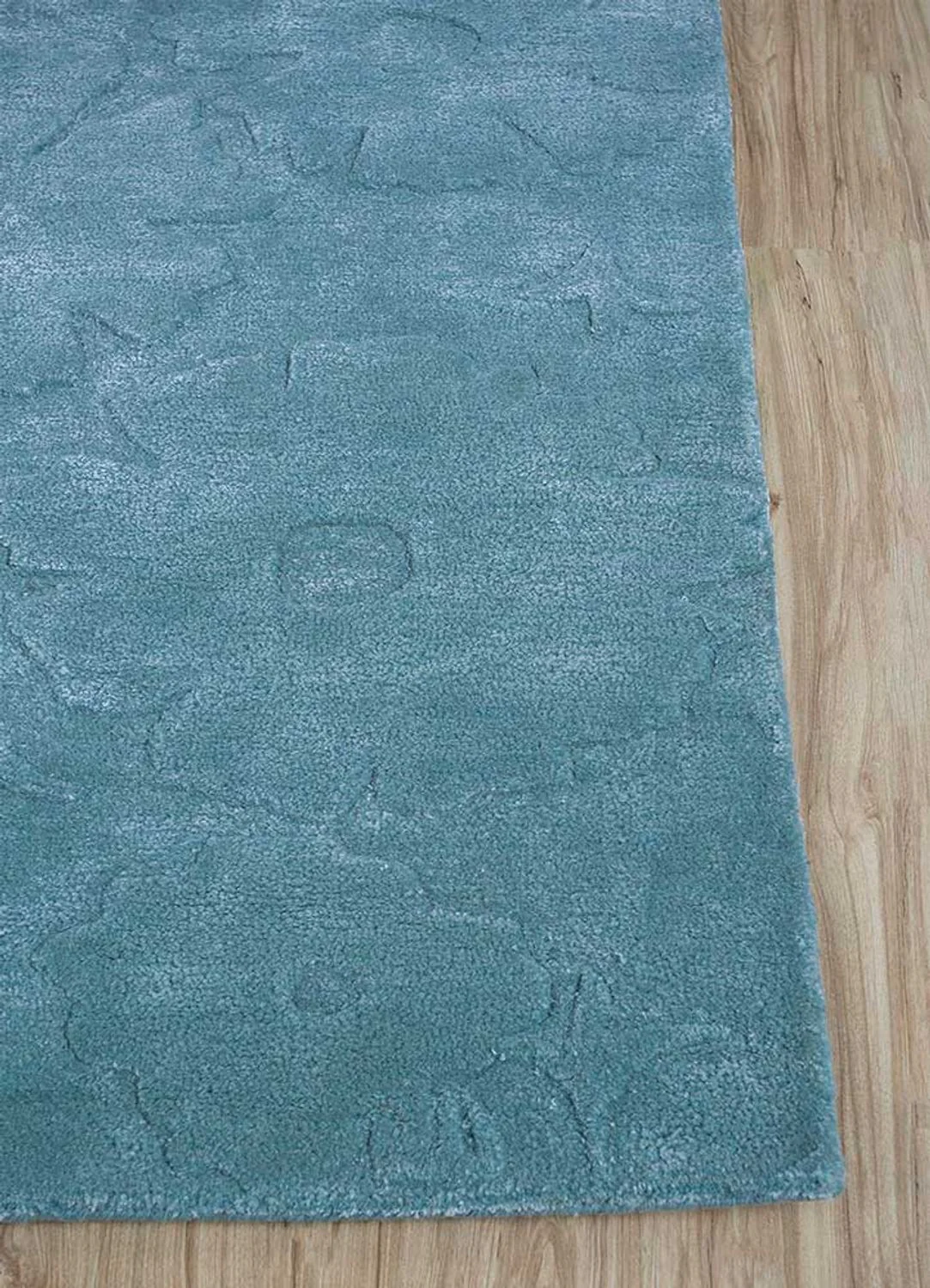 Wollteppich - 270 x 180 cm - türkis - Image 3