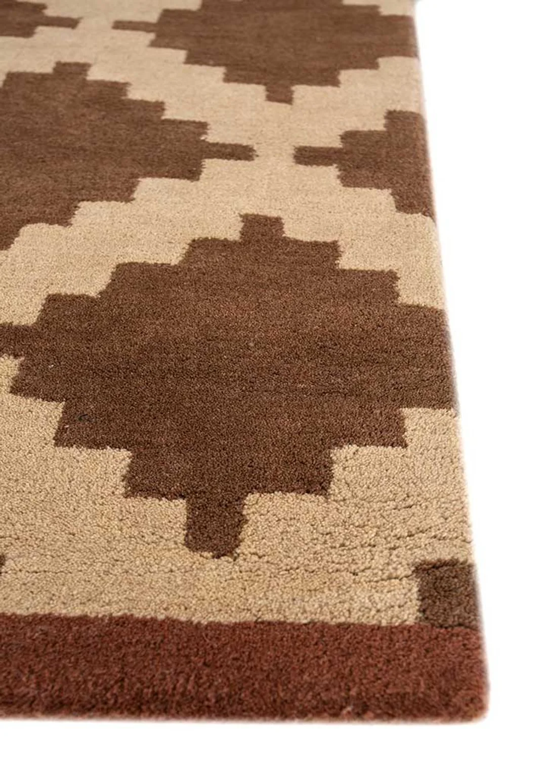 Wollteppich - 270 x 210 cm - braun - Image 3