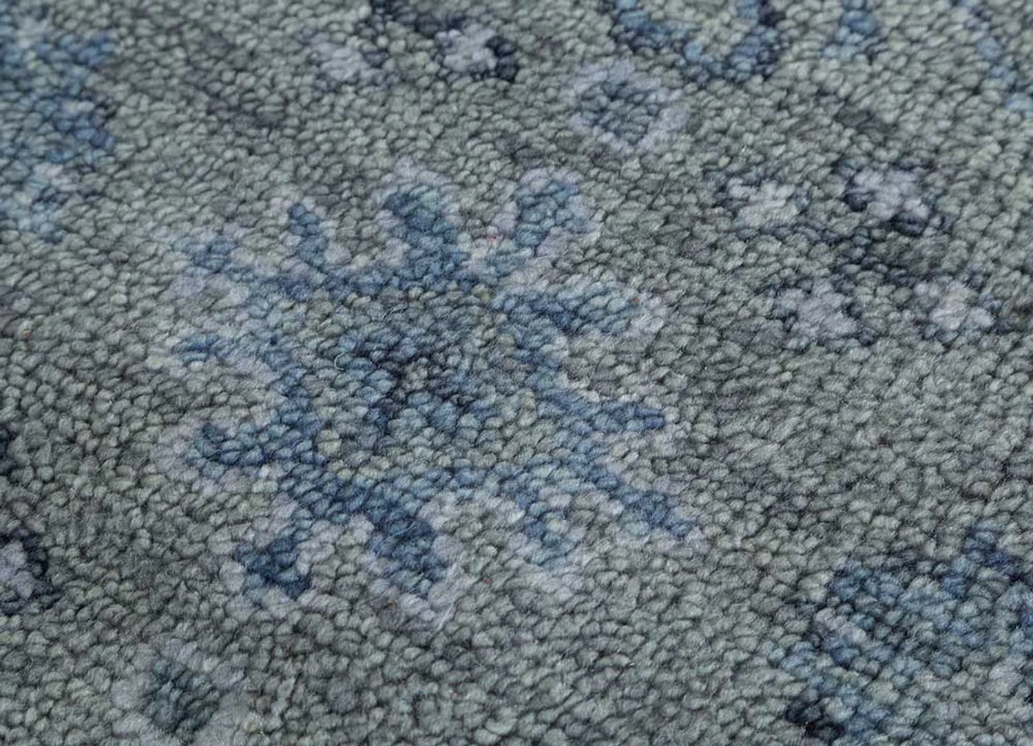 Wollteppich - 300 x 200 cm - dunkelblau - Image 4