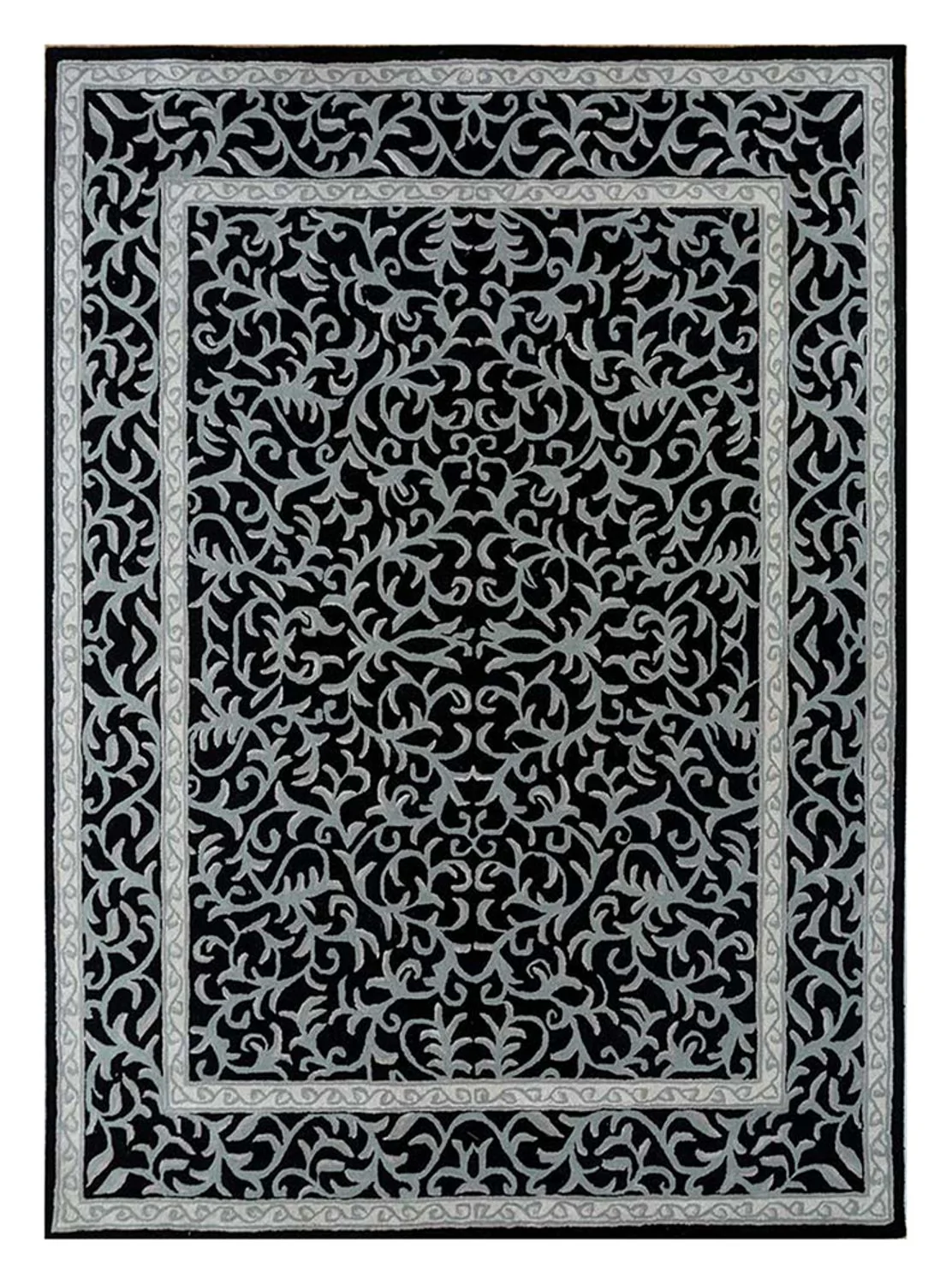 Wollteppich - 300 x 240 cm - anthrazit