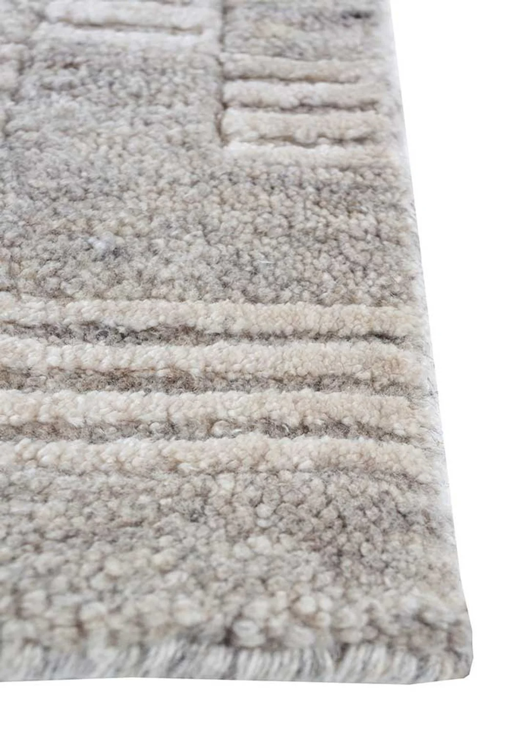 Wollteppich - 300 x 240 cm - beige - Image 3