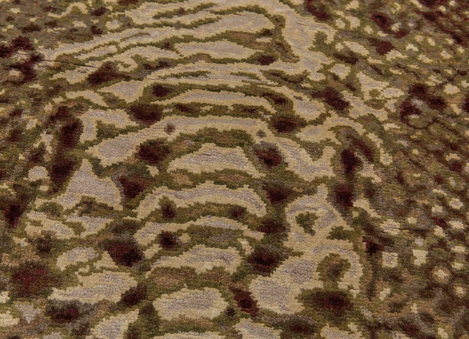 Wollteppich - 300 x 240 cm - braun - Image 4