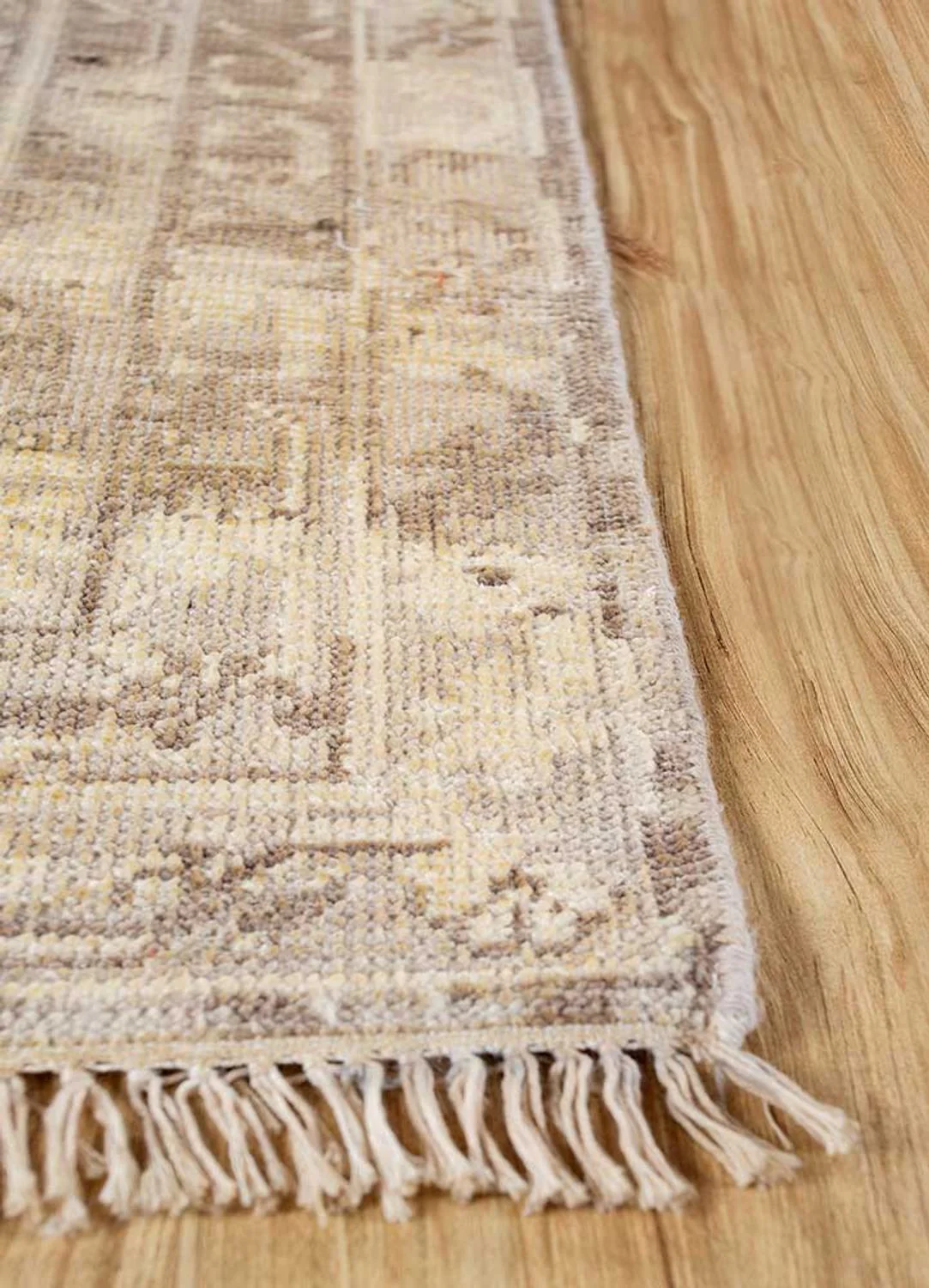 Wollteppich - 300 x 240 cm - dunkelbeige - Image 3