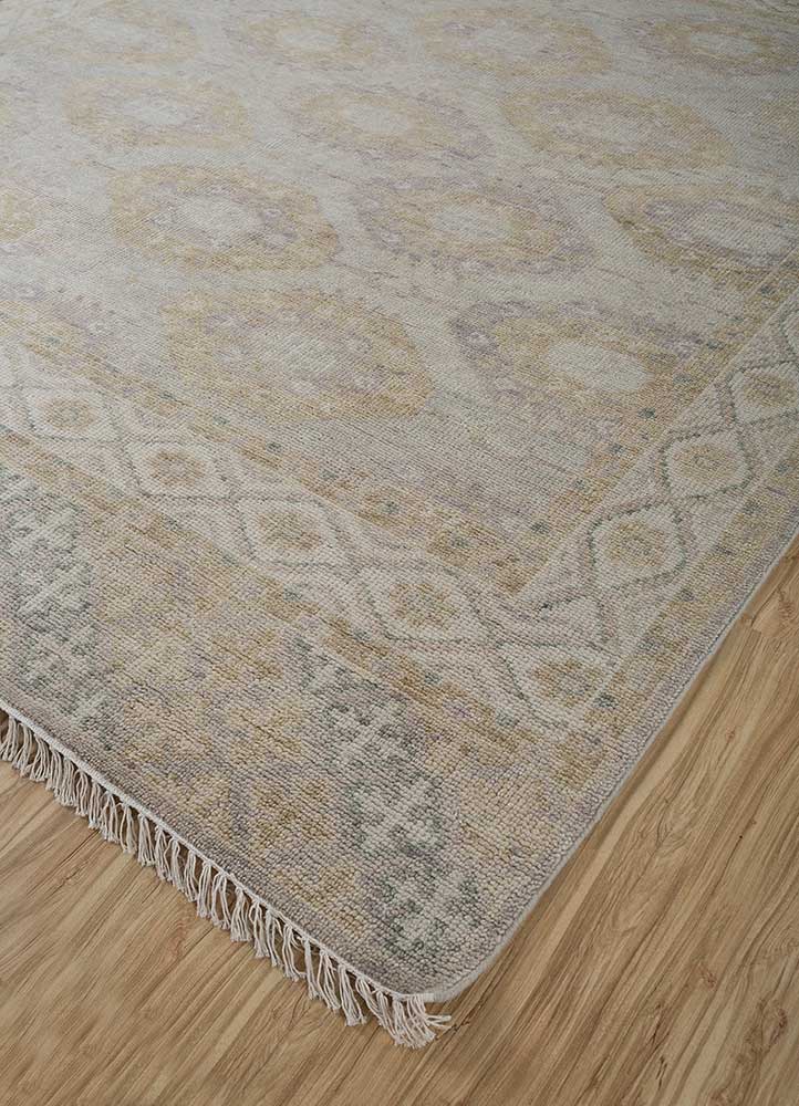 Wollteppich - 300 x 240 cm - gold - Image 2