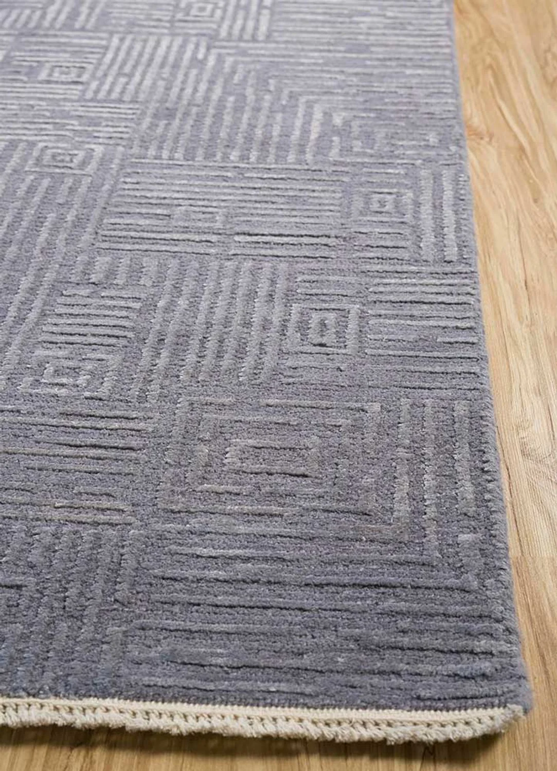 Wollteppich - 300 x 240 cm - grau - Image 3