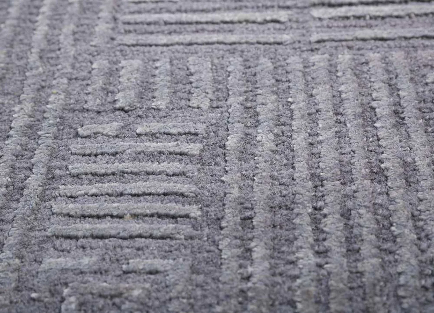 Wollteppich - 300 x 240 cm - grau - Image 4