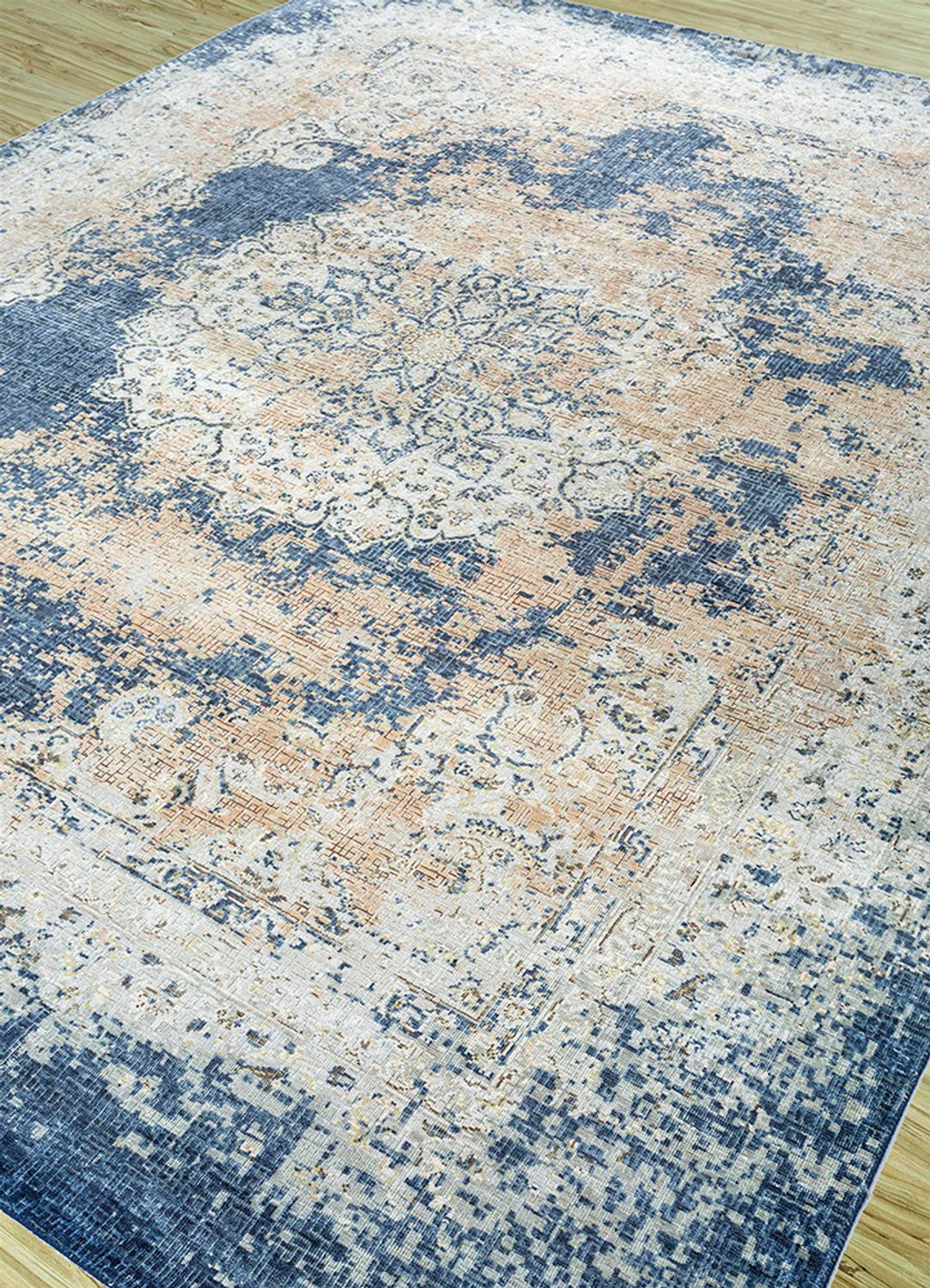 Wollteppich - 300 x 240 cm - lichtblau - Image 2