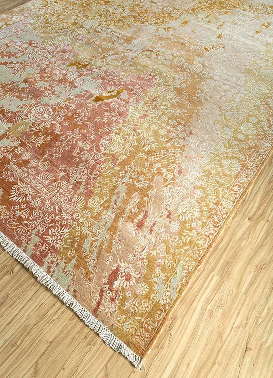 Wollteppich - 300 x 240 cm - orange - Image 2