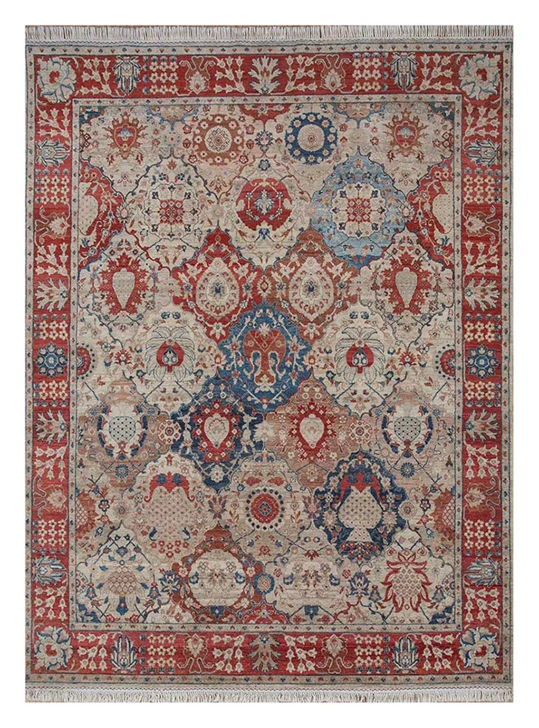 Wollteppich - 300 x 240 cm - orange
