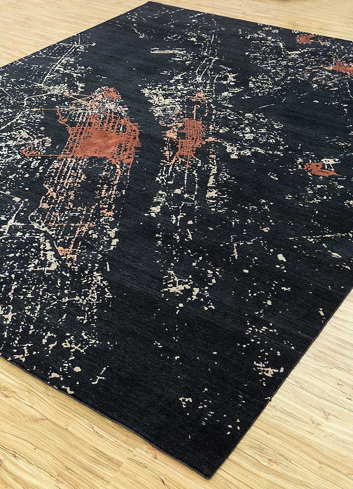 Wollteppich - 300 x 240 cm - schwarz - Image 2
